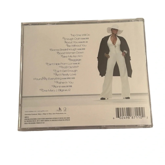 The Breakthrough by Mary J. Blige (CD, Dec-2005, Geffen) Used Soul Music CD 2005 - Picture 2 of 3